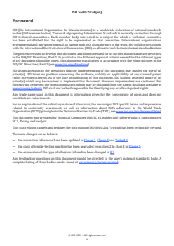 ISO 5600:2024 - Rubber — Determination of adhesion to rigid materials using conical shaped parts
Released:22. 04. 2024 - Page 4 preview