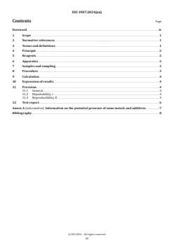 ISO 3987:2024 - Petroleum products — Determination of sulfated ash in lubricating oils and additives and fatty acid methyl esters
Released:16. 09. 2024 - Page 3 preview