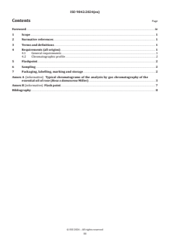 ISO 9842:2024 ISO 9842:2024 - Essential oil of rose (Rosa x damascena Miller)
Released:4. 10. 2024 - Page 3 preview