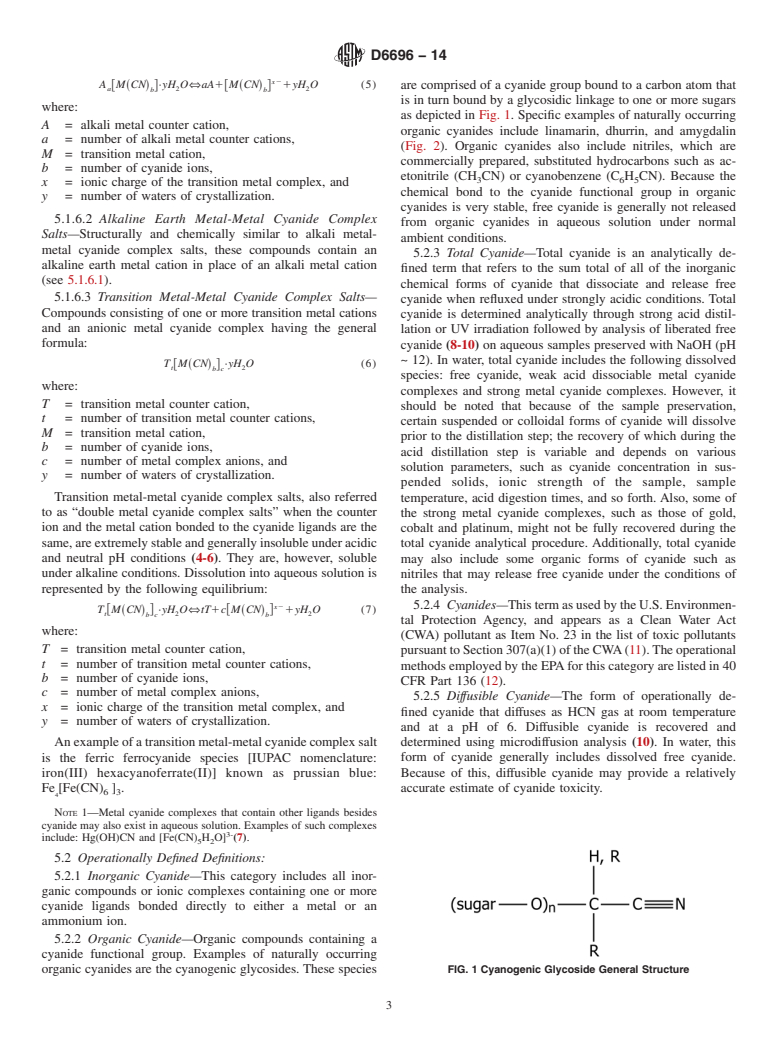 ASTM D6696-14 - Standard Guide for  Understanding Cyanide Species