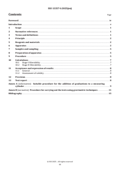 ISO 13357-1:2025 - Petroleum products — Determination of the filterability of lubricating oils — Part 1: Procedure for oils in the presence of water
Released:1. 04. 2025 - Page 3 preview