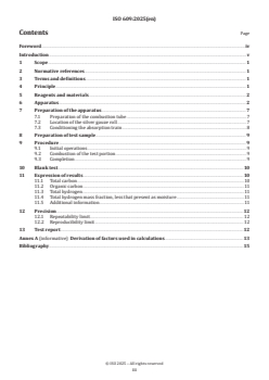 ISO 609:2025 ISO 609:2025 - Coal and coke — Determination of carbon and hydrogen — High temperature combustion method
Released:16. 05. 2025 - Page 3 preview