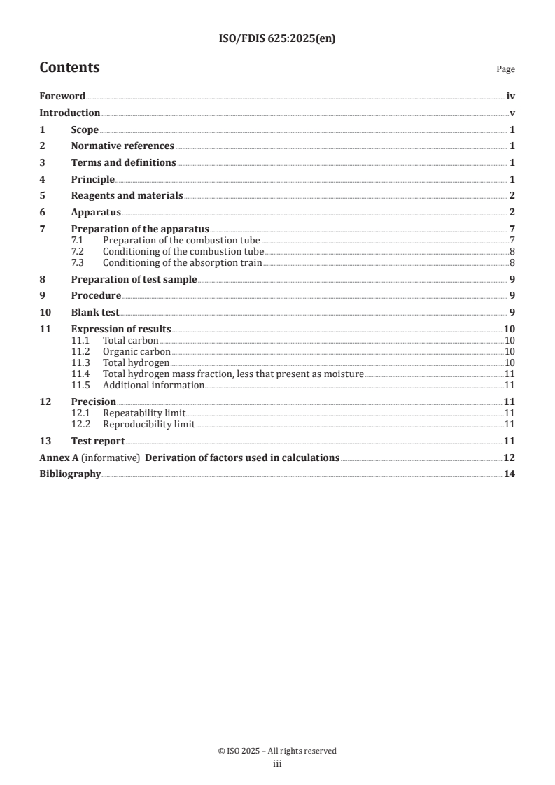ISO/FDIS 625 - Coal and coke — Determination of carbon and hydrogen — Liebig method
Released:25. 04. 2025
