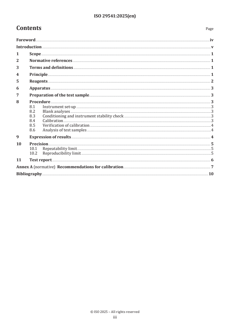 ISO 29541:2025 - Coal and coke — Determination of total carbon, hydrogen and nitrogen — Instrumental method
Released:4. 02. 2025