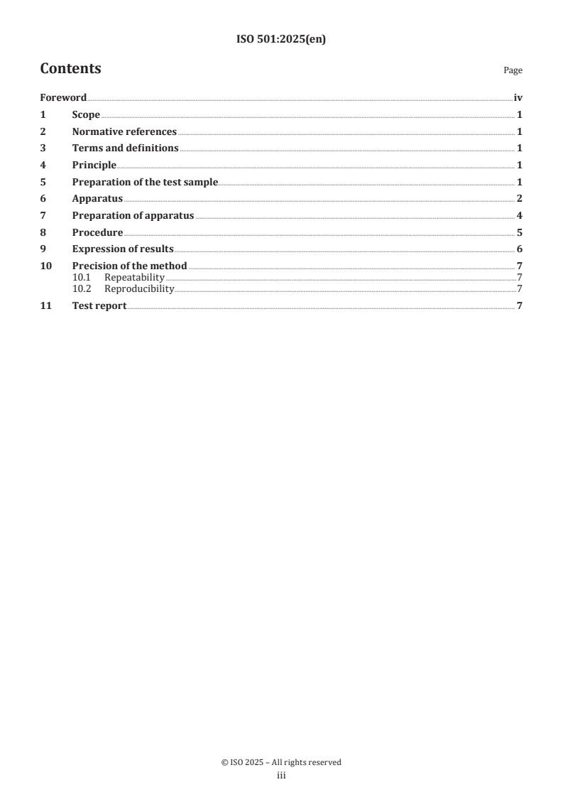 ISO 501:2025 - Hard coal — Determination of the crucible swelling number
Released:1. 05. 2025