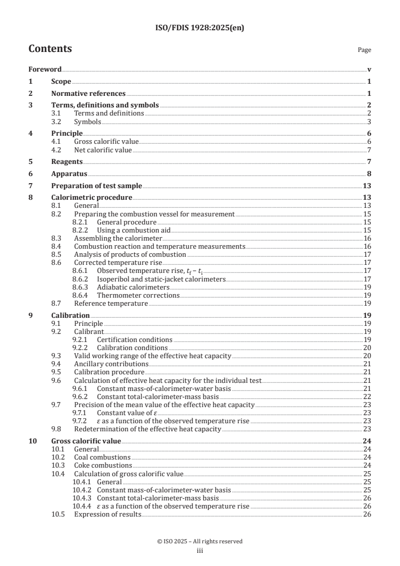 ISO/FDIS 1928 - Coal and coke — Determination of gross calorific value
Released:30. 04. 2025