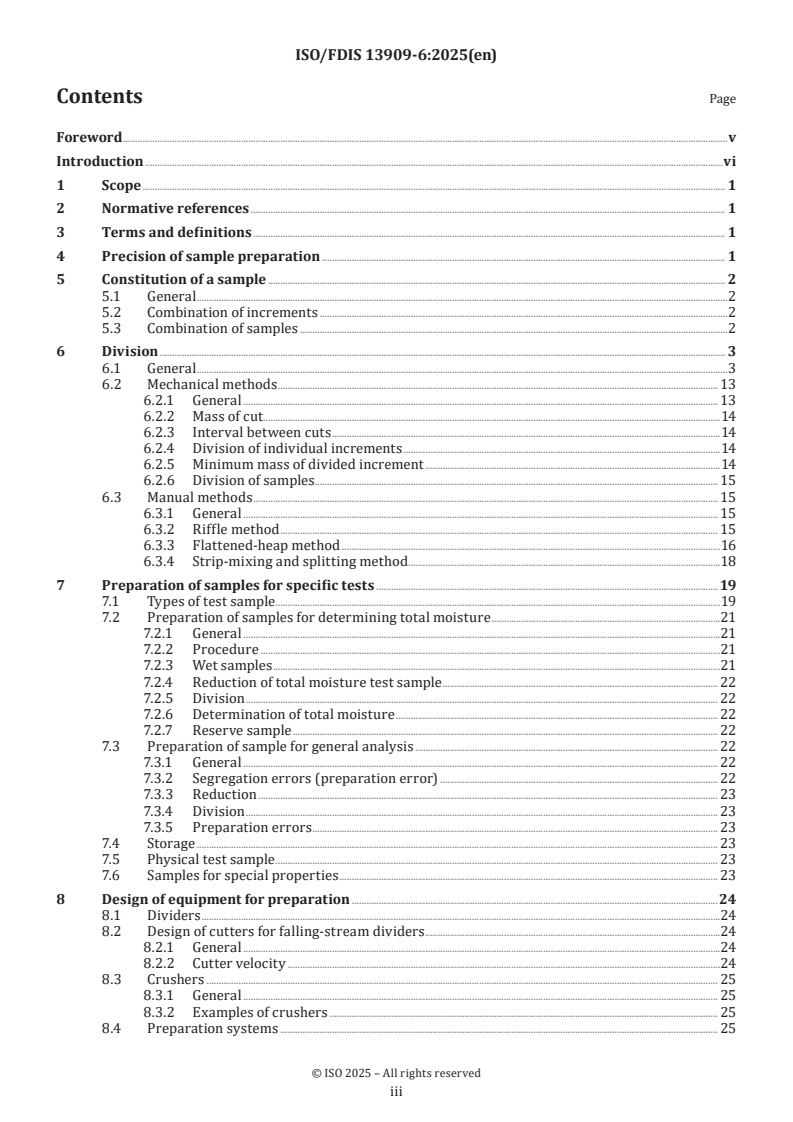 ISO/FDIS 13909-6 - Coal and coke — Mechanical sampling — Part 6: Preparation of test samples of coke
Released:4. 04. 2025