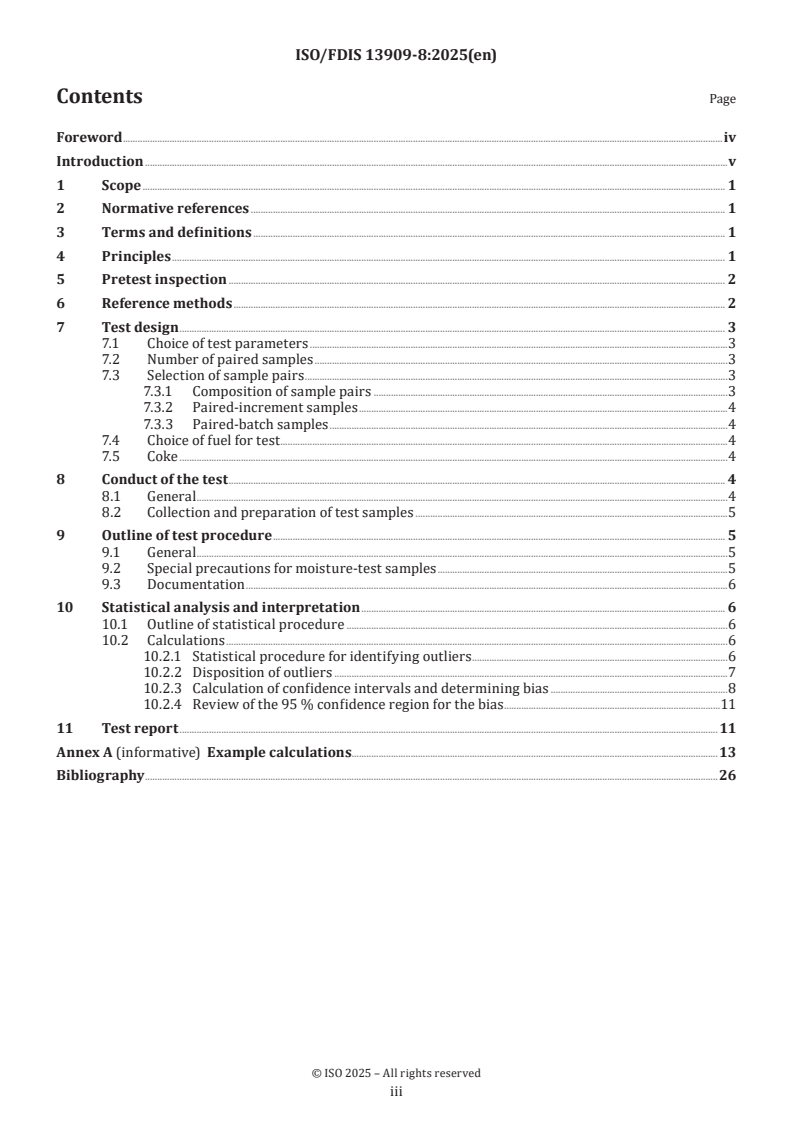ISO/FDIS 13909-8 - Coal and coke — Mechanical sampling — Part 8: Methods of testing for bias
Released:9. 05. 2025