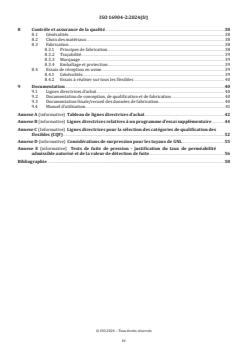ISO 16904-2:2024 ISO 16904-2:2024 - Installations et équipements de gaz naturel liquéfié — Conception et essais des systèmes de transfert marins — Partie 2: Conception et essais des flexibles de transfert
Released:30. 01. 2024 - Page 4 preview