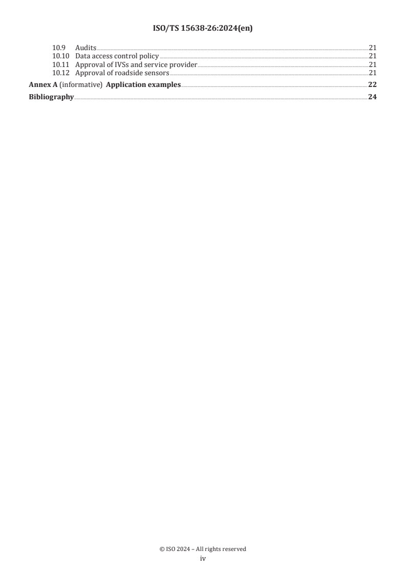 ISO/TS 15638-26:2024 ISO/TS 15638-26:2024 - Intelligent transport systems — Framework for cooperative telematics applications for regulated vehicles (TARV) — Part 26: Electric vehicle dynamic charging monitoring
Released:16. 10. 2024 - Page 4 preview