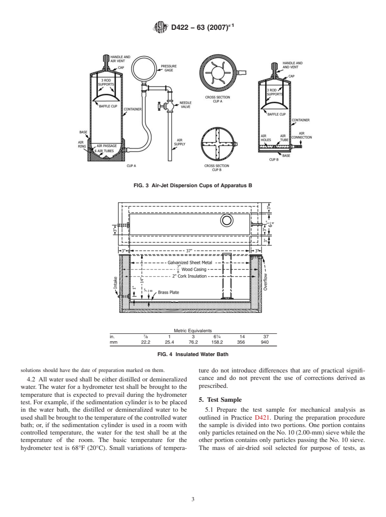 ASTM D422-63(2007)e1 - Standard Test Method for  Particle-Size Analysis of Soils