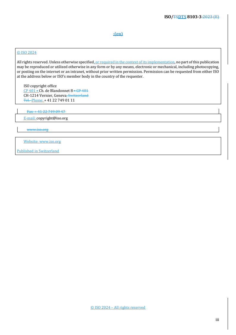 REDLINE ISO/DTS 8103-3 - Escalators and moving walks — Part 3: Requirements from other standards (ASME A17.1/CSA B44 and Japanese codes) not included in ISO 8103-1
Released:11. 04. 2024
