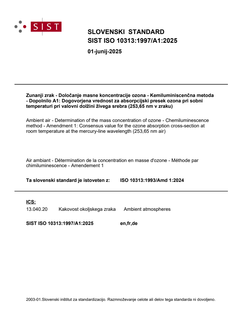 ISO 10313:1997/A1:2025