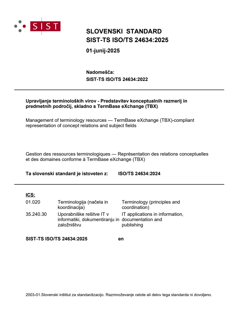 TS ISO/TS 24634:2025