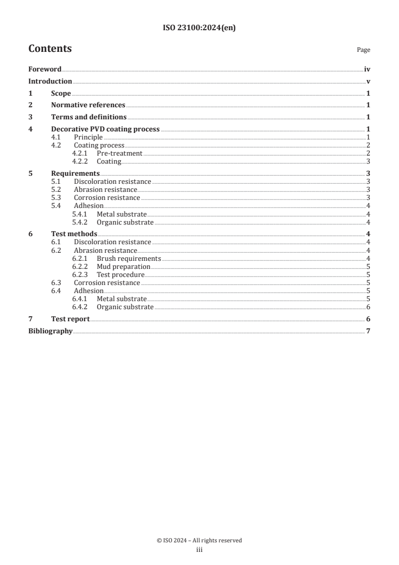 ISO 23100:2024 - Decorative physical vapor deposition (PVD) coatings on kitchen and sanitary ware fittings — Specification and test methods
Released:12/6/2024