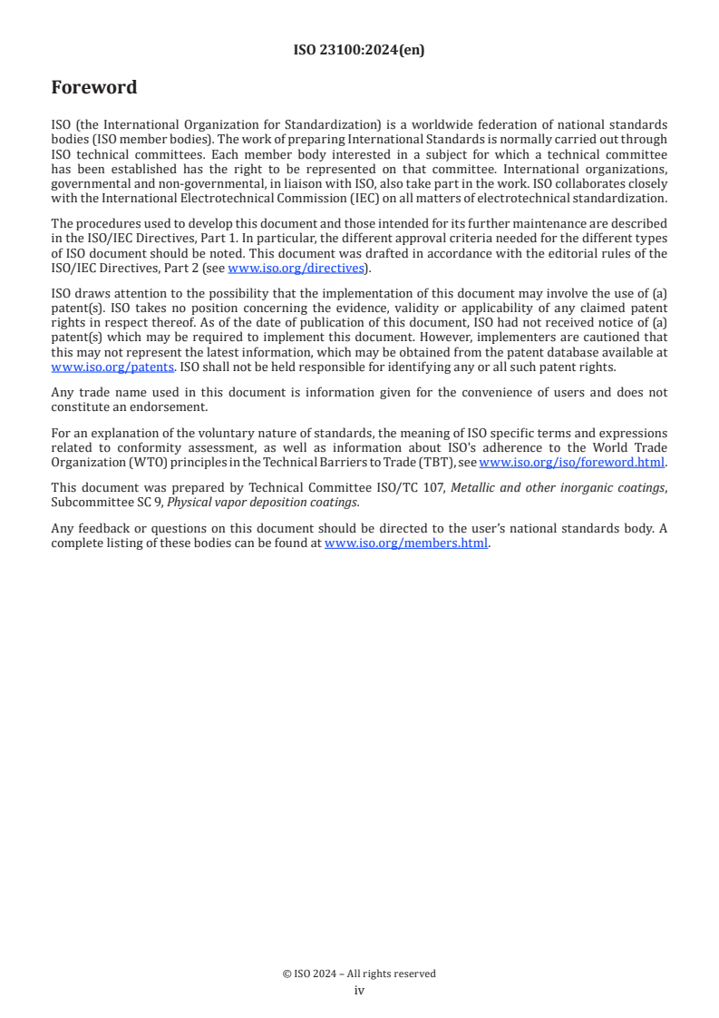ISO 23100:2024 ISO 23100:2024 - Decorative physical vapor deposition (PVD) coatings on kitchen and sanitary ware fittings — Specification and test methods
Released:12/6/2024 - Page 4 preview