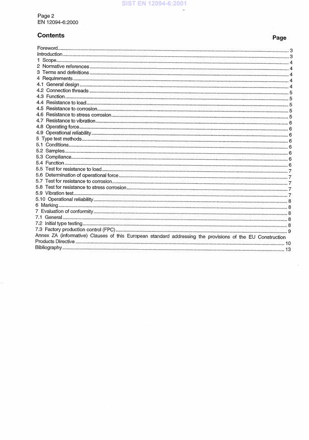 EN 12094-6:2000 EN 12094-6:2001 - Page 4 preview