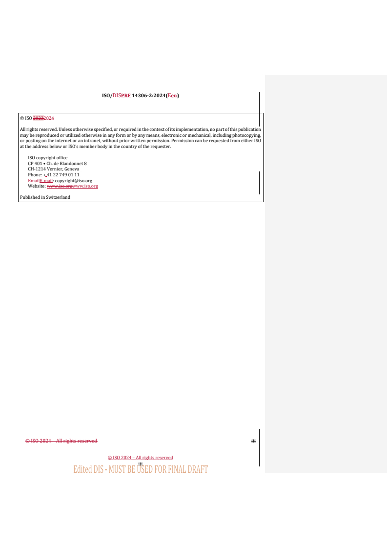 REDLINE ISO/PRF 14306-2 - Industrial automation systems and integration — JT file format specification for 3D visualization — Part 2: Vocabulary
Released:2. 07. 2024