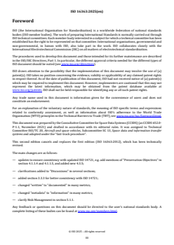 ISO 16363:2025 - Space data and information transfer systems — Audit and certification of trustworthy digital repositories
Released:5. 03. 2025 - Page 3 preview