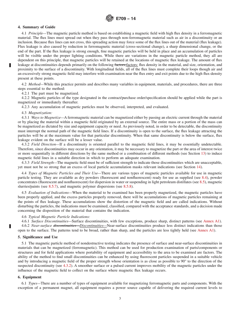 REDLINE ASTM E709-14 - Standard Guide for  Magnetic Particle Testing