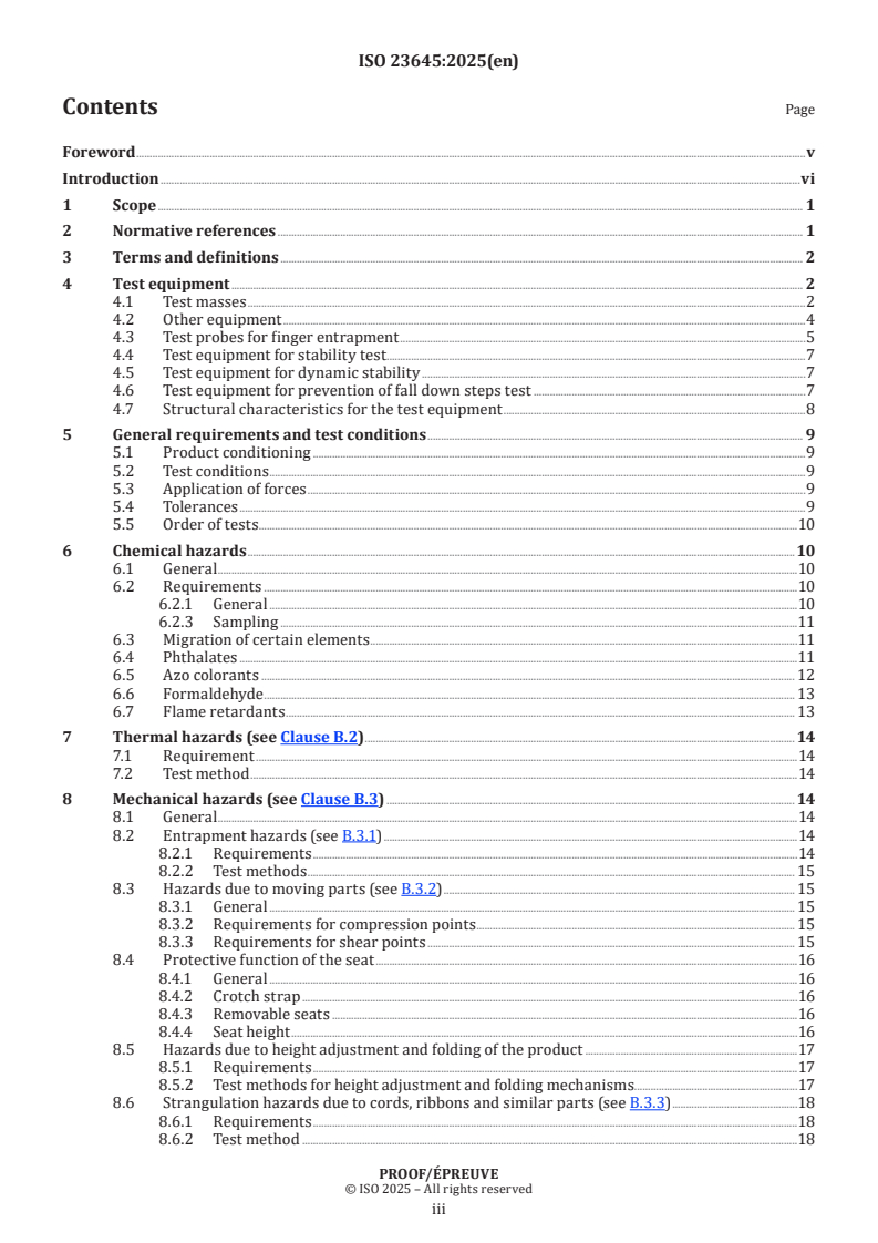 ISO/PRF 23645 - Child care articles — Baby walking frames — Safety requirements and test methods
Released:16. 05. 2025