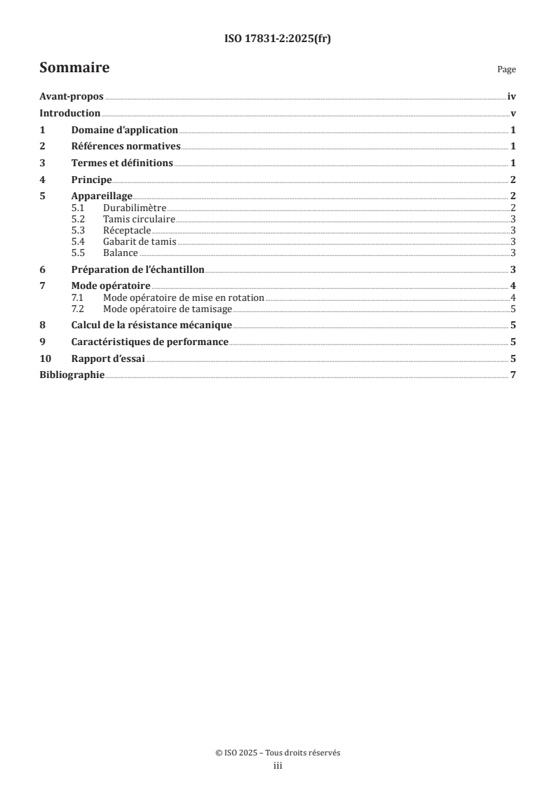 ISO 17831-2:2025 - Biocombustibles solides — Détermination de la résistance mécanique des granulés et des briquettes — Partie 2: Briquettes
Released:30. 04. 2025