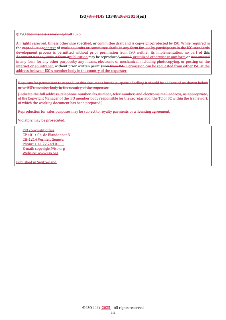 REDLINE ISO/FDIS 13348 - Fans — Tolerances, methods of conversion and technical data presentation
Released:26. 02. 2025