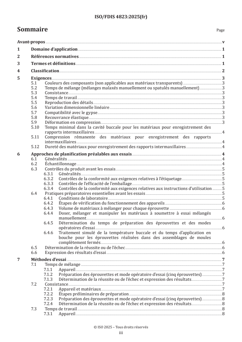 ISO/FDIS 4823 ISO/FDIS 4823 - Médecine bucco-dentaire — Produits pour empreintes et matériaux pour enregistrement des rapports intermaxillaires à base d’élastomères
Released:11. 04. 2025