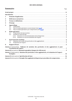 ISO 18553:2025 ISO 18553:2025 - Méthode d'estimation de la dispersion du pigment et du noir de carbone dans les tubes, raccords et compositions à base de polyoléfines
Released:18. 03. 2025 - Page 3 preview
