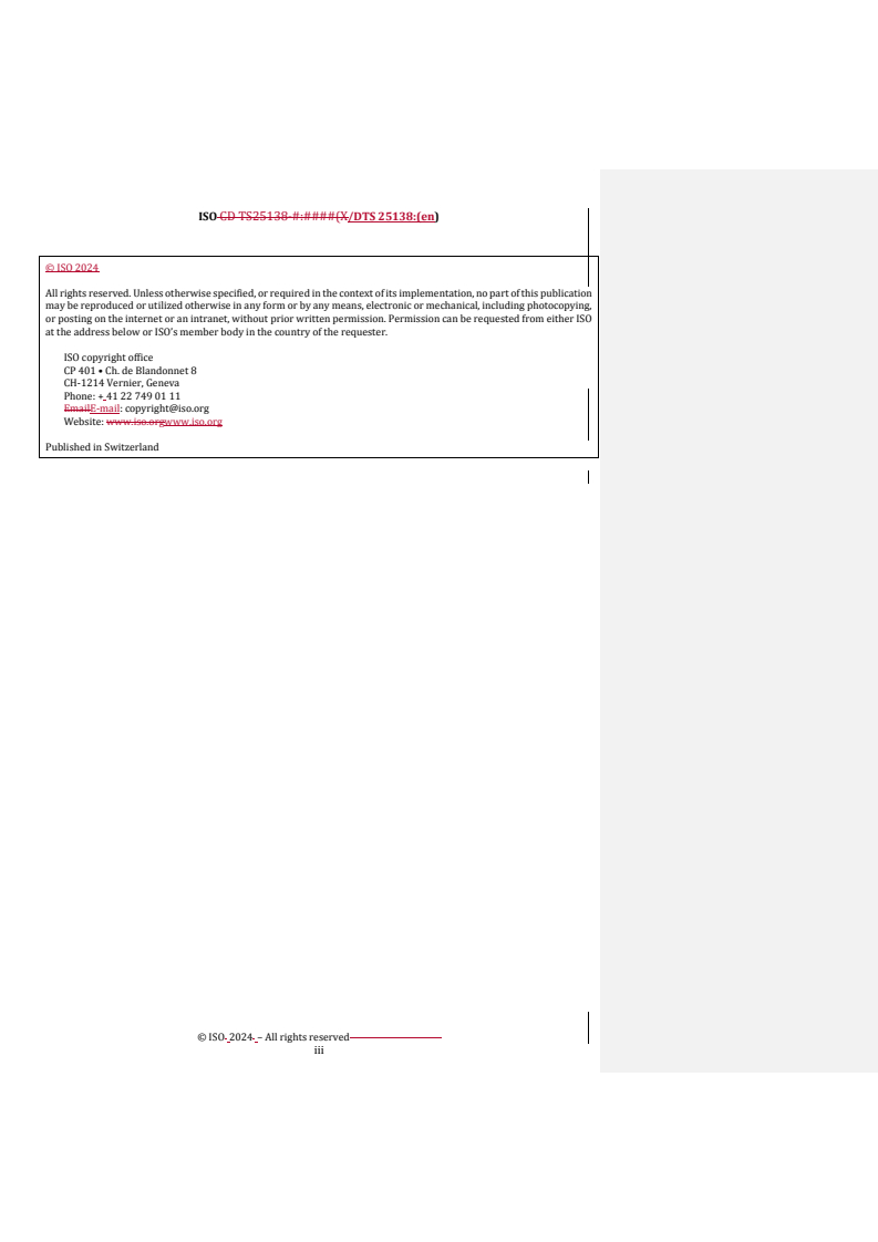 REDLINE ISO/DTS 25138 - Surface chemical analysis — Analysis of metal oxide films by glow discharge optical emission spectrometry
Released:11/12/2024