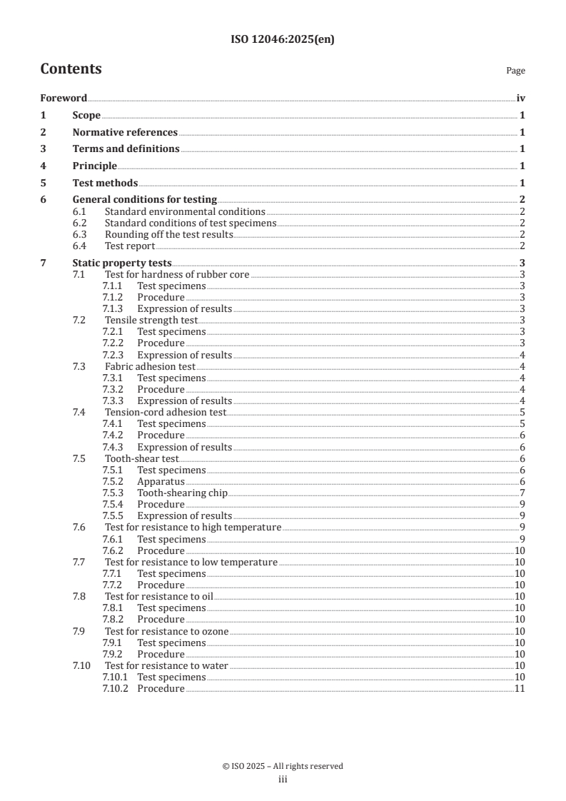 ISO 12046:2025 - Synchronous belt drives — Automotive belts — Determination of physical properties
Released:9. 01. 2025