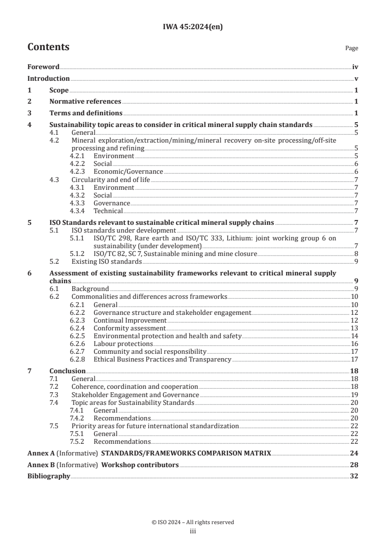 IWA 45:2024 - Sustainable critical mineral supply chains
Released:30. 08. 2024