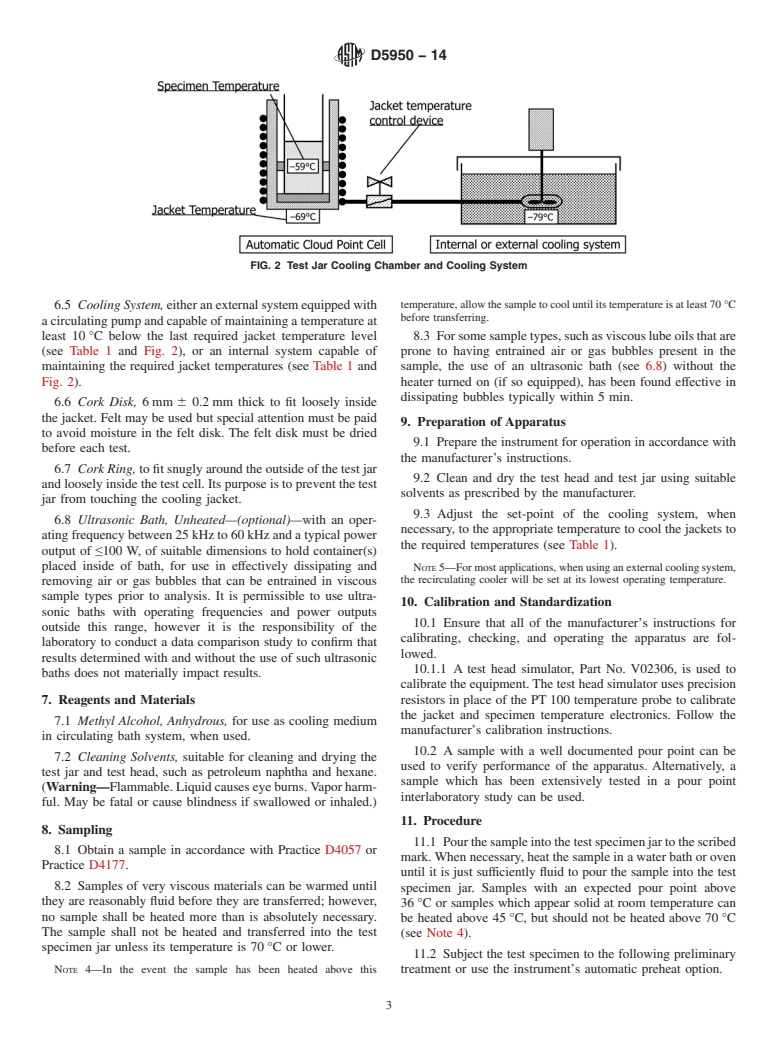 ASTM D5950-14 - Standard Test Method for Pour Point of Petroleum Products &#40;Automatic Tilt Method&#41;