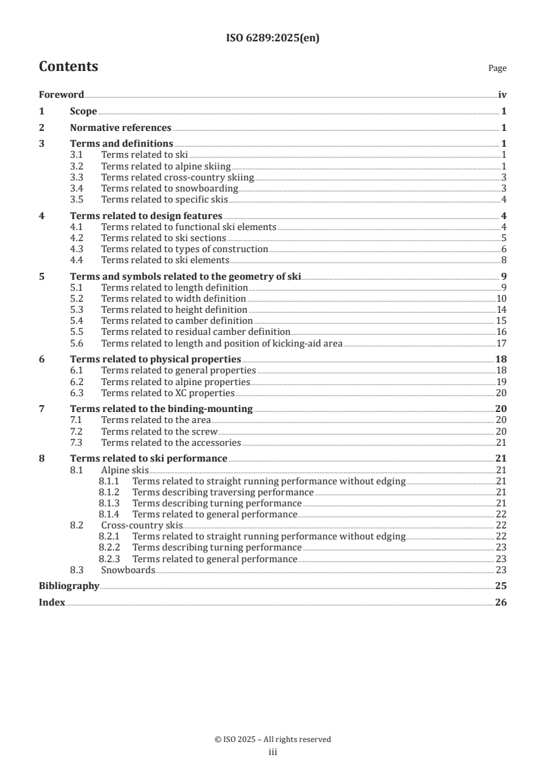 ISO 6289:2025 - Skis — Vocabulary
Released:7. 03. 2025