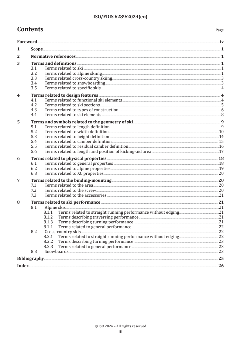 ISO/FDIS 6289 - Skis — Vocabulary
Released:12/10/2024