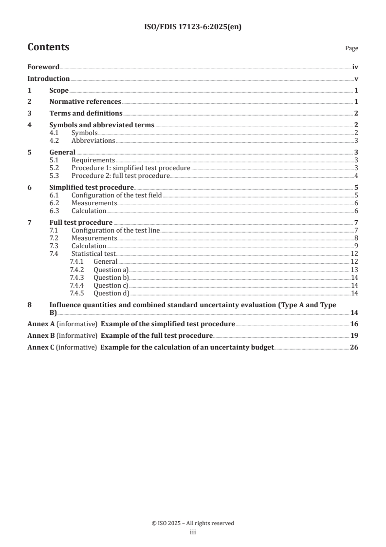 ISO/FDIS 17123-6 - Optics and optical instruments — Field procedures for testing geodetic and surveying instruments — Part 6: Rotating lasers
Released:25. 03. 2025