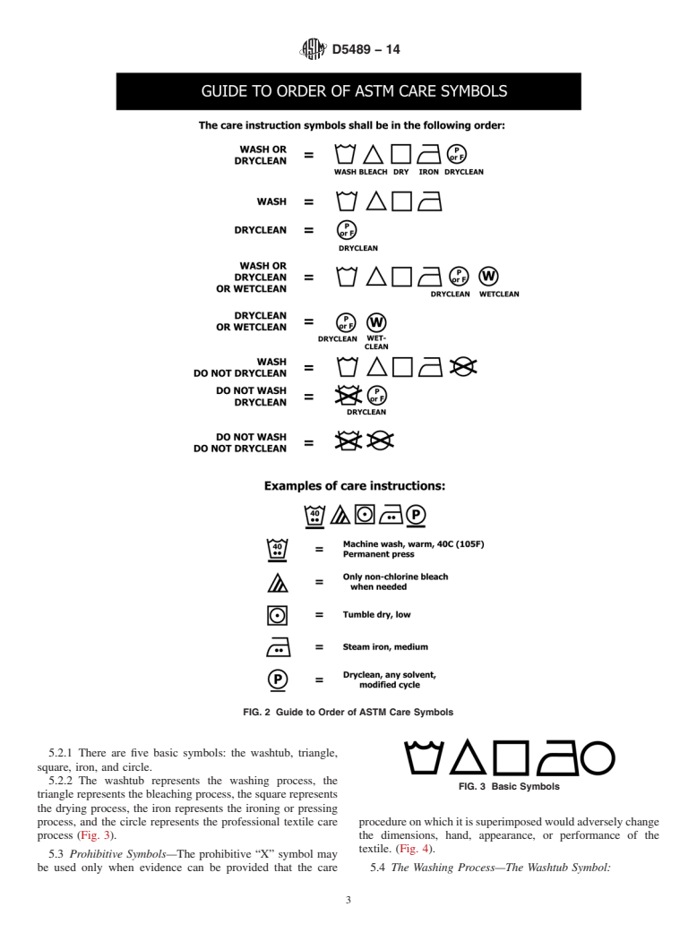 ASTM D5489-14 - Standard Guide for  Care Symbols for Care Instructions on Textile Products