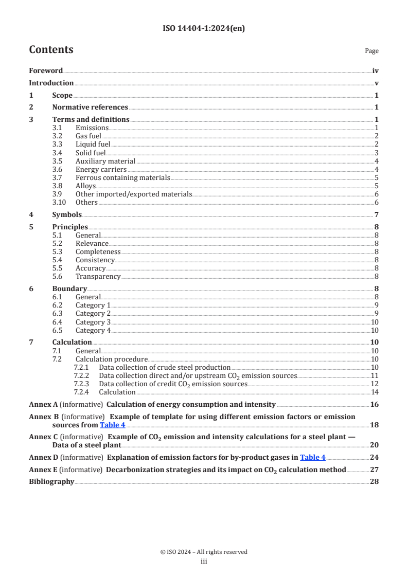 ISO 14404-1:2024 - Calculation method of carbon dioxide emission intensity from iron and steel production — Part 1: Steel plant with blast furnace
Released:16. 09. 2024