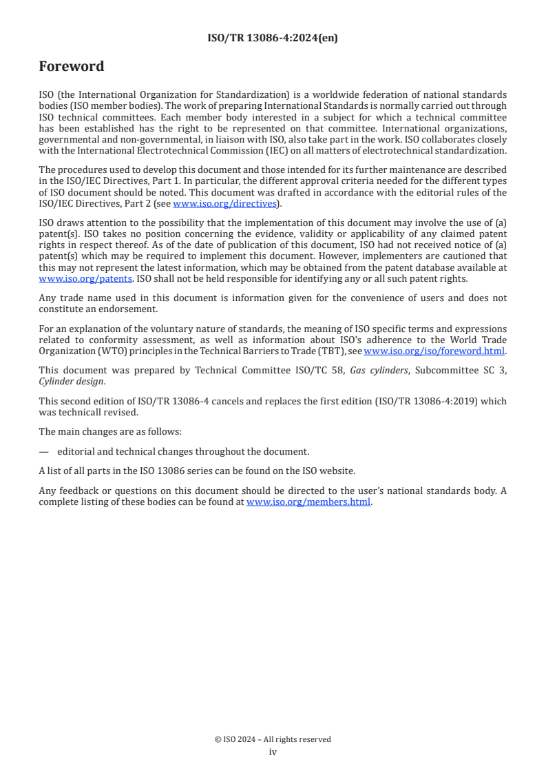 ISO/TR 13086-4:2024 ISO/TR 13086-4:2024 - Gas cylinders — Guidance for design of composite cylinders — Part 4: Cyclic fatigue of fibres and liners
Released:11/29/2024 - Page 4 preview