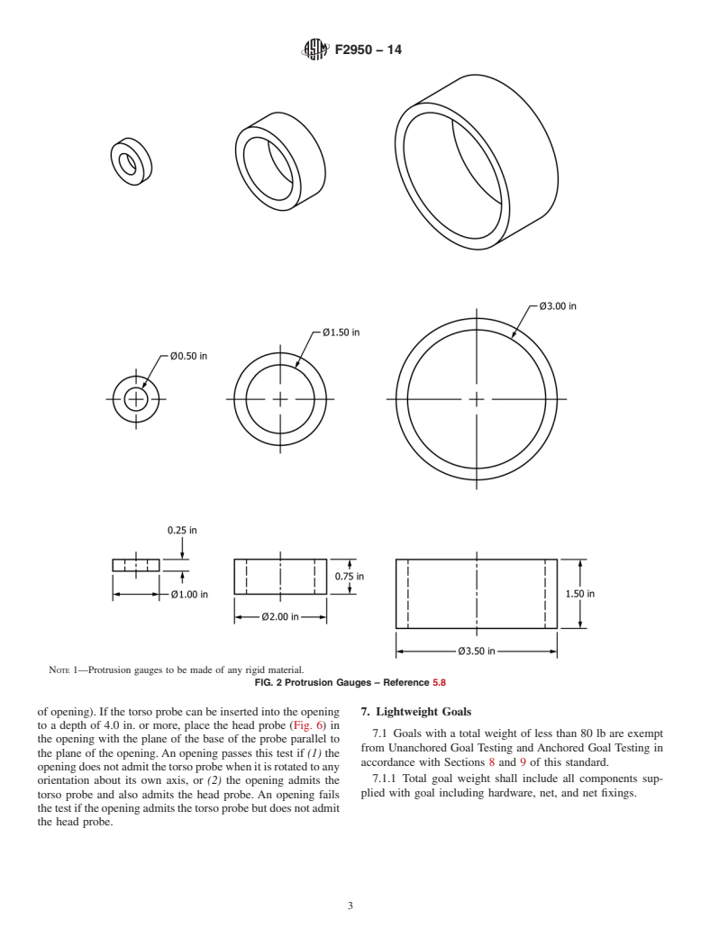 ASTM F2950-14 - Standard Safety and Performance Specification for Soccer Goals