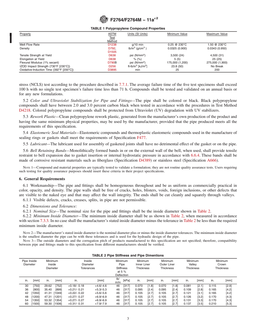 ASTM F2764/F2764M-11ae2 - Standard Specification For 30 To 60 In. [750 ...