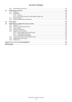 ISO 6944-1:2024 - Fire containment — Elements of building construction — Part 1: Ventilation ducts
Released:26. 06. 2024 - Page 4 preview