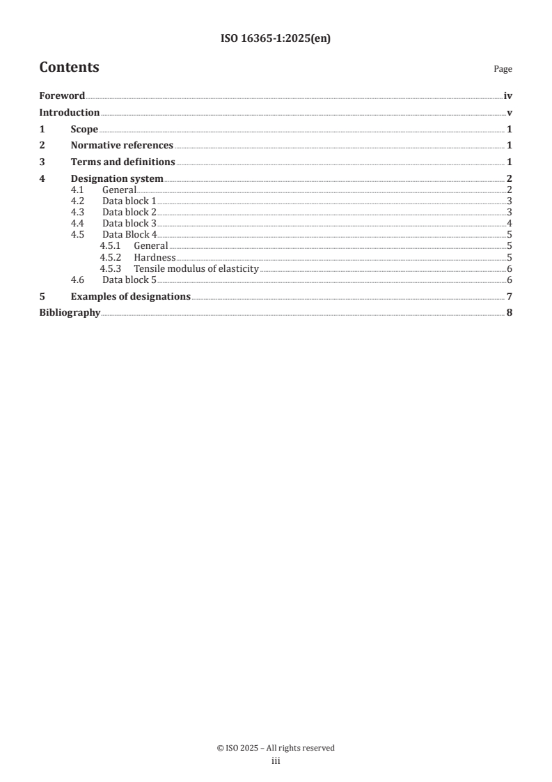 ISO 16365-1:2025 - Plastics — Thermoplastic polyurethanes for moulding and extrusion — Part 1: Designation system and basis for specifications
Released:14. 02. 2025