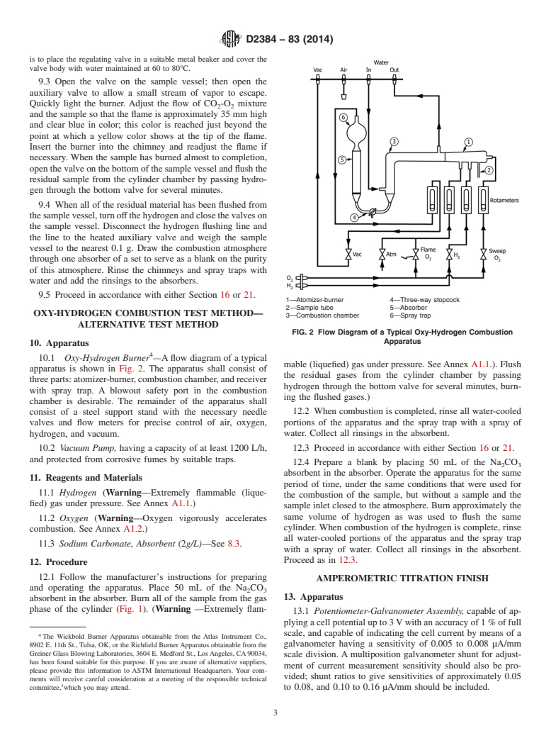 ASTM D2384-83(2014) - Standard Test Methods for  Traces of Volatile Chlorides in Butane-Butene Mixtures