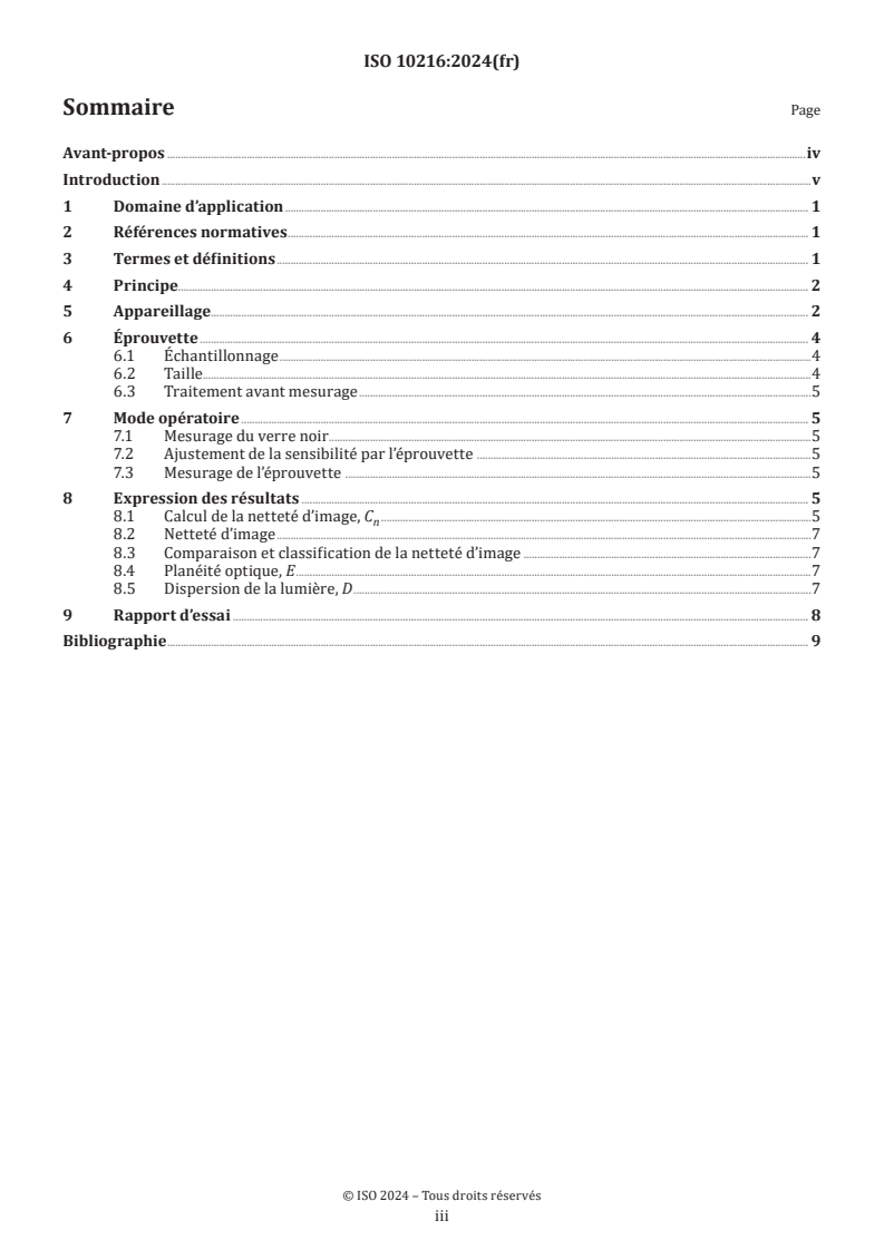 ISO 10216:2024 - Anodisation de l'aluminium et de ses alliages — Détermination de la netteté d'image sur couches anodiques — Méthode instrumentale
Released:2. 10. 2024