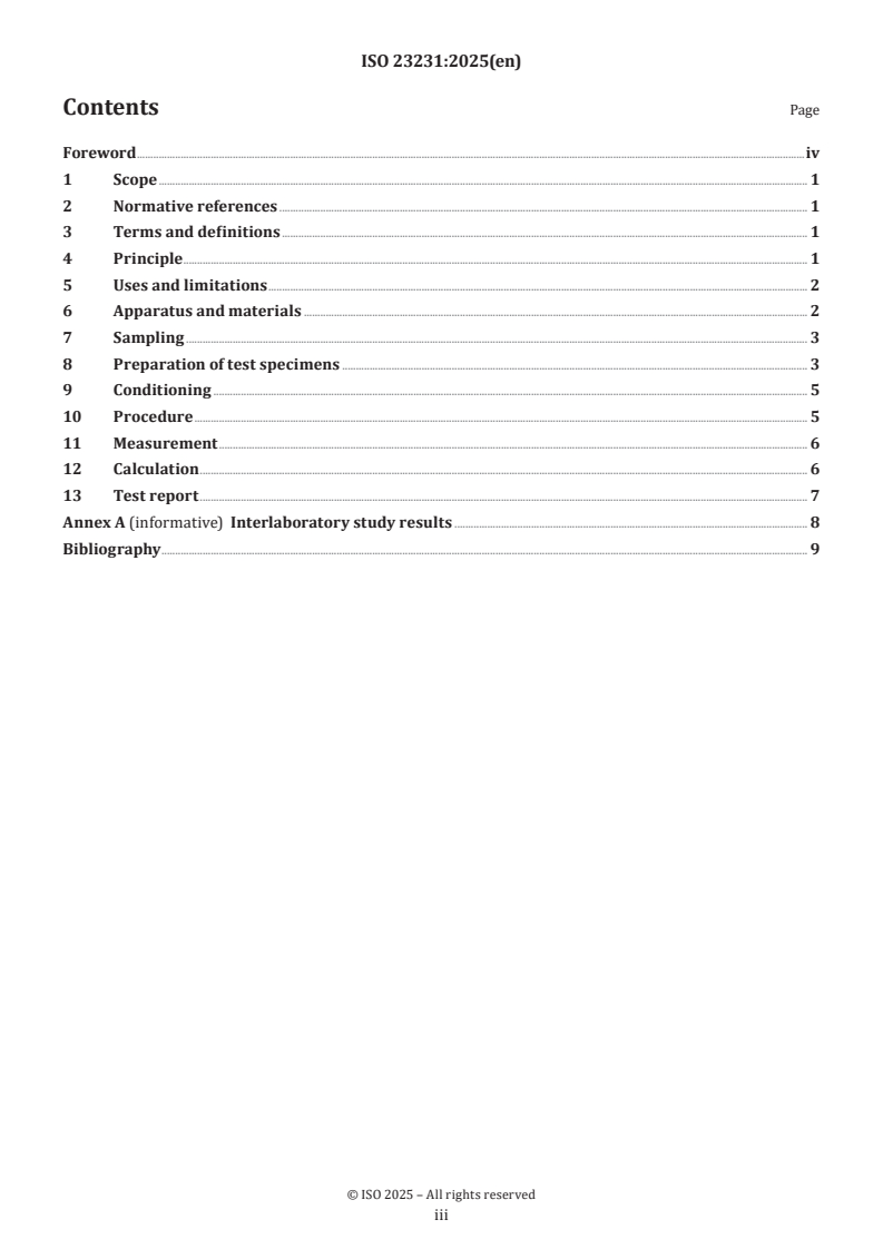 ISO 23231:2025 - Textiles — Determination of dimensional change of fabrics — Accelerated machine method
Released:14. 03. 2025