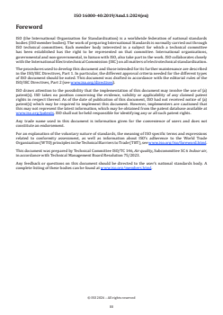 SIST ISO 16000-40:2019/A1:2025 ISO 16000-40:2019/Amd 1:2024 - Indoor air — Part 40: Indoor air quality management system — Amendment 1: Climate action changes
Released:23. 02. 2024 - Page 3 preview