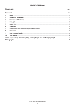 ISO 9073-7:2024 - Nonwovens — Test methods — Part 7: Determination of bending length
Released:11/11/2024 - Page 3 preview