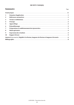 ISO 9073-7:2024 - Nontissés — Méthodes d’essai — Partie 7: Détermination de la longueur de flexion
Released:11/11/2024 - Page 3 preview