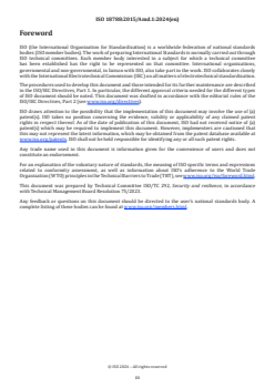 ISO 18788:2015/Amd 1:2024 ISO 18788:2015/Amd 1:2024 - Management system for private security operations — Requirements with guidance for use — Amendment 1: Climate action changes
Released:23. 02. 2024 - Page 3 preview